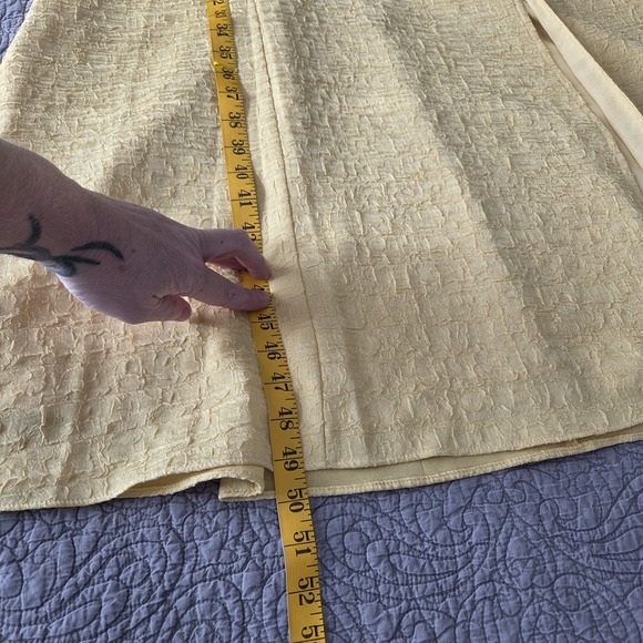 NWT ASTR The Label Medium Crinkle Maxi Dress Yellow Corset Lace Up Back Cottage - Picture 11 of 11